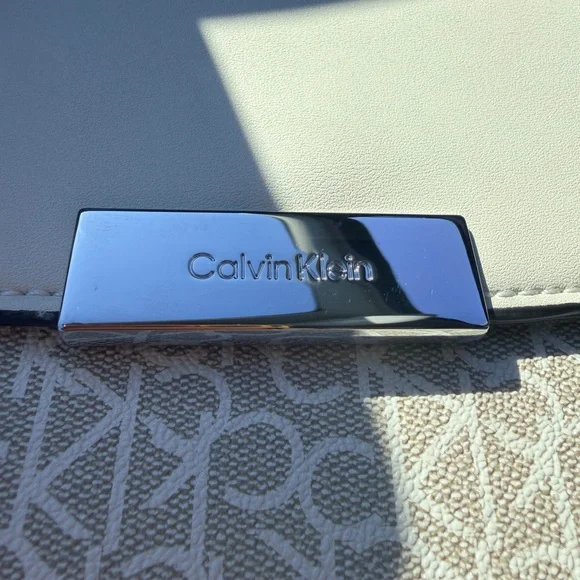 Calvin Klein Monogram Flap Crossbody NWT - Picture 7 of 7
